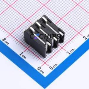 JL212R-SMT-35003BP1 Spring Terminal Block SMD,P=3.5mm Connector ( Construction: 1x3P )( Pitch: 3.5mm )( Color: Black ) - Product Image 2