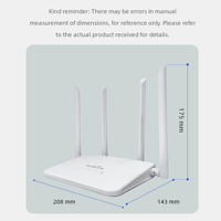 Router 4G CPE R103 Baru 2025, Laris Manis, Harga Murah, Slot Kartu SIM LTE, Hotspot WIFI, Port RJ45, Modem Router 4G, 4 Antena