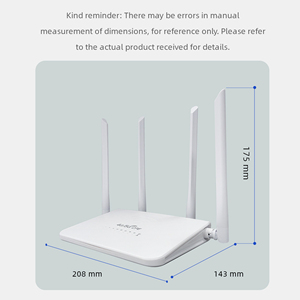 Mới 2025 Nhà Máy Hot-Bán Giá Rẻ Giá 4G Router CPE R103 LTE Sim Khe Cắm Thẻ Nhớ Wifi Hotspot RJ45 Cổng Modem 4G Router 4Antenna - Product Image 5