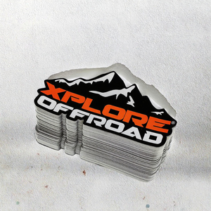 Etichetta Adesiva in Vinile Personalizzata DY, Stampa Offset con Verniciatura Lucida, Motivo a Stelle, Decorativa, Impermeabile, Stampa in Oro - Product Image 3