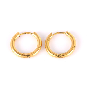 Orecchino a cerchio geometrico da 2-2.5mm di alta lucidatura 316L in <span class=keywords><strong>acciaio</strong></span> inossidabile <span class=keywords><strong>chirurgico</strong></span> per uomo e donna <span class=keywords><strong>orecchini</strong></span> a cerchio rotondi Huggie - Product Image 6