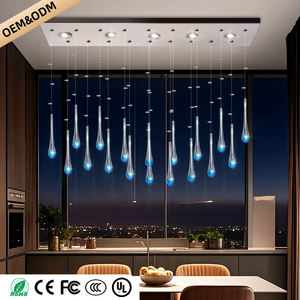 Lámpara de Araña de Lujo para Comedor, Lámpara Colgante para Vestíbulo de Villa Dúplex, Lámpara Colgante de Techo de Vidrio Nórdica para Isla de Cocina, Sobre la Mesa - Product Image 4