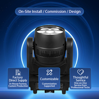 AOYALONG FY740L 320W Osram RGBW Bee Eye Moving Head Light Zoom 11-58 °   Éclairage de scène DMX512 pour fêtes, concerts et spectacles