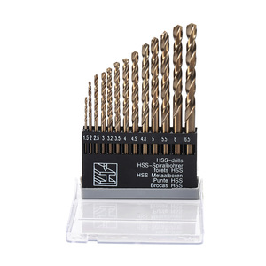 13 cái 1/16 "-1/4" Hex Shank thép tốc độ cao M35 Twist Drill Bit thiết lập cho thép không gỉ hợp kim nhôm sắt Đồng vv - Product Image 5