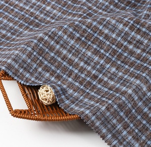 80% len 20% Polyester 235g dệt kẻ sọc Vải đôi phải đối mặt với không thấm nước chống gió chống mài mòn đồng bằng nhuộm nặng phù hợp với - Product Image 2