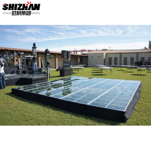 زجاج سباحة لحفلات الزفاف شفاف من المنصة - Product Image 1