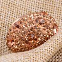 Bague pour homme en acier inoxydable avec pierre précieuse, design de marque