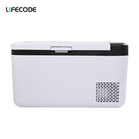 Mini frigoríficos inteligentes del congelador de la buena calidad con 20L 12V 24V y refrigerador portátil del coche del compresor
