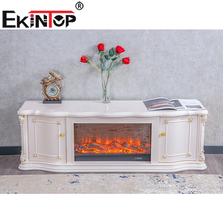 Ekintop living room cabinets marble fireplace tv stand water vapor fireplace stoves fire place