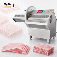 Machine à découper automatique MY en acier inoxydable pour viande cuite, bacon, viande congelée, ventre de porc, jambon, saucisses