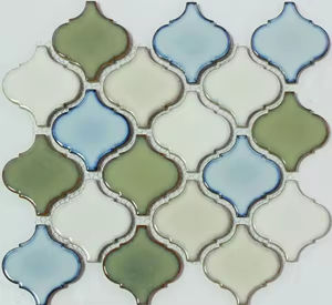 Lanterne Arabesque Marbre Naturel Blanc Poli Jet d'Eau Arabesque Lanterne en Pierre de <span class=keywords><strong>Marrakech</strong></span> Carreaux de Mosaïque - Product Image 3