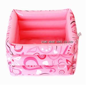 6 p pvc grey <strong>inflatable</strong> <strong>foot</strong> bath tub <strong>spa</strong> with hand pump for for fun & promotional& and - Product Image 5