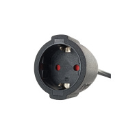 Câble d'extension électrique standard Schuko certifié GS, 16A, 10 mètres, H05VV-F, 100% cuivre, câble PVC