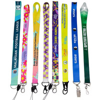 Lanyard Personalizzati in Poliestere di Alta Qualità, Resistenti, con Logo Stampato a Trasferimento Termico, Porta Badge Personalizzato, Lanyard Staccabile per Telefono
