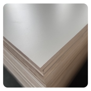Panneau de bloc de mélamine de meubles noyau de paulownia de pin de peuplier avec le placage artificiel panneau de bloc de porte en bois massif de contreplaqué 17mm 18mm - Product Image 4