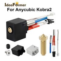 Kodra 2 Hotend Kit untuk Printer 3d 0.4mm/1.75mm Nozzle & 24 V keramik Cartridge pemanas Extruder aksesoris