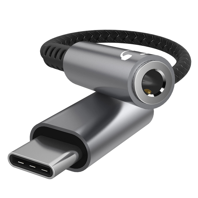 USB Type C 3.5mm Headphone Jack Audio Adapter DAC Earphone Amplifier Digital Decoder AUX Converter