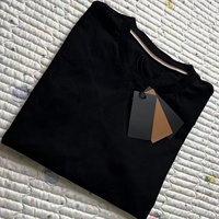 Camiseta de Hombre 2026, Nueva, de Alta Calidad, Verano, Transpirable, Cuello Redondo, Cómoda, Informal, Lisa, Absorbe la Humedad, Estilo Vintage