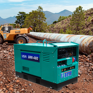 Nhà máy trực tiếp 500A Kubota DC Máy hàn phát điện đặt hai Trạm Hàn thủ công lá chắn khí hàn hồ quang Argon - Product Image 2