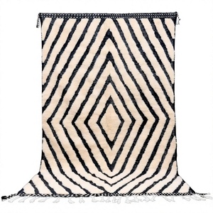 Hot Sell Luxury Moroccan Rugs Price Vintage Design Hand Tufted Wool Area Rugs Wholesale Moroccan Berber for Living Room Rugs - Product Image 1