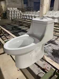 <span class=keywords><strong>Inodoro</strong></span> de Una Pieza con Asiento, <span class=keywords><strong>Inodoro</strong></span> Sifónico de Bajo Consumo para Baño - Product Image 4