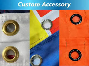 Wholesale Printing Design 3x5 90x150cm Polyester Brass Grommets Custom <b>Flags</b> with Logo Print - Product Image 6