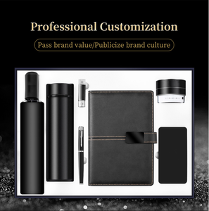 A5 Notebook stylo fiole à vide USB haut-parleur banque d'alimentation parapluies haute qualité haute valeur combinaison carnet cadeau - Product Image 2