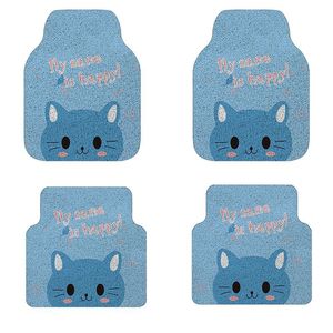 Xe PVC cuộn dây sàn Mat phổ mô hình Yi làm sạch xe đệm xe SUV sàn Mat PVC cắt ô tô đệm - Product Image 5