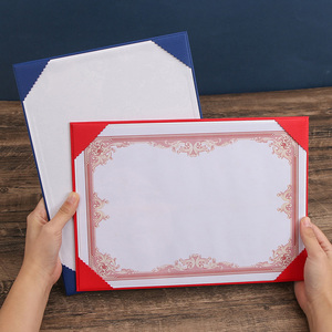 Tùy Chỉnh Giá Rẻ Kích Thước Nhỏ Da Giấy Bằng Giấy Chứng Nhận Chủ A4 Kích Thước Nhật Bản Đại Học Bằng Tốt Nghiệp Hộ Chiếu Bìa Giấy Chứng Nhận Túi - Product Image 2