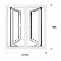 Ventanas de PVC Resistentes a Huracanes, Ventanas Abatibles, Ventanas de Impacto, Ventanas de UPVC, Ventanas de Doble Acristalamiento con Ahorro Energético, Diseño de Ventanas para Casa