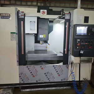 Syntec <span class=keywords><strong>Cnc</strong></span> CV-855 Hoge Snelheid Automatische Verticale Bewerkingscentrum Enkele Spindel Bt40 Taps Toelopende Zware Duty Hoge 24-gereedschapscapaciteit - Product Image 2