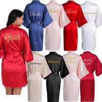 Vêtements de nuit d'été de luxe pour femmes Vêtements de nuit élégants pour femmes Vêtements de nuit à manches courtes Peignoir en satin doux