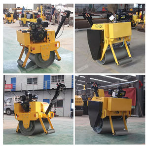 <span class=keywords><strong>Compactadora</strong></span> <span class=keywords><strong>de</strong></span> Rodillo Único Mini HW-700C <span class=keywords><strong>de</strong></span> 680 kg, Rodillo Hidráulico para Suelo y Césped Resistente a Altas Temperaturas, Certificado CE - Product Image 2