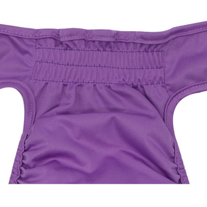 Isı Doggie için XS S M L mor yıkanabilir kullanımlık kadın köpek dönemi bezi - Product Image 5