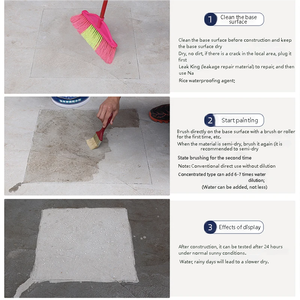 İnşaat Dış Cephe Duvarları İçin Nano Su Geçirmez Penetrant, Çatı Su Yalıtımı ve Sızıntı Onarım Malzemesi İçin Sıvı Olarak Kullanılabilen - Product Image 5