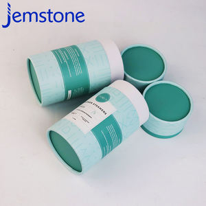 Boîte de tubes en papier cadeau cosmétique en carton cylindre artisanal personnalisé emballage de tube en papier rond pour café kraft brun peut - Product Image 3