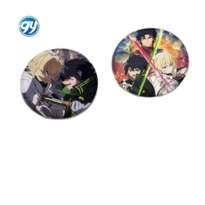 เข็มกลัดการ์ตูนเซราฟแห่งจุดจบ ขนาด 58 มม. ตัวละครยูอิจิโร่ ไฮคุยะ/ชิโนอา ฮิอิรากิ สำหรับติดเสื้อแจ็คเก็ต กางเกงยีนส์ ปกเสื้อ ของขวัญ เครื่องประดับ อนิเมะ - Product Image 1