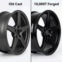 Jantes forgées monobloc Performance ZhiGu 18-22 pouces, finition polie, multi-branches, noyau forgé T6061, garantie 5 ans pour Tesla Model 3/Y