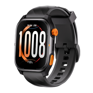 Montre connectée unisexe Starmax 2025 avec assistant vocal IA pour répondre aux appels, écran TFT HD carré, gel de silice, SDK, étanche IP68, magnétique - Product Image 1