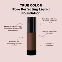 Fond de teint liquide perfectionnant les pores, fond de teint minimisant les pores avec logo personnalisé OEM, maquillage visage hydratant longue tenue OEM