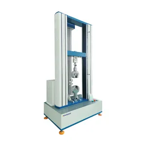 Double column servo motor computer controlled adhesive shear force testing instrument for viscose mechanical properties