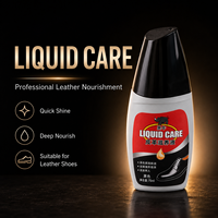Betún para Zapatos de Cuero Negro Antiestático de 75 ml con Fórmula de Fácil Limpieza que Reduce la Adsorción del Polvo