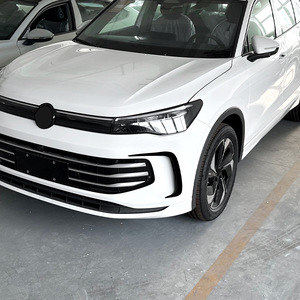Volkswagen Front Bumper Lip Splitter Piano Black Carbon Fiber Texture ABS Adhesive <b>Car</b> <b>Decals</b> For Tiguan MK3 - Product Image 3
