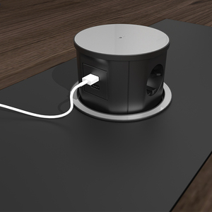 Prise pop-up UE personnalisée station de chargeur tour d'alimentation rétractable cachée <span class=keywords><strong>multiprise</strong></span> encastrée - Product Image 2