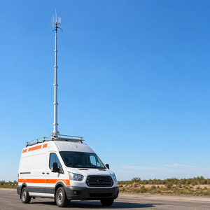 Hebei <span class=keywords><strong>Guanchen</strong></span> - Mástil Telescópico de 8 Metros para Antena de Estación Base, Poste de Elevación para Antena de Señal - Product Image 5