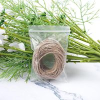 Sac à fermeture éclair réutilisable en plastique pour réfrigérateur de cuisine, 400x20cm,35Mic, 12.5 pièces/paquet
