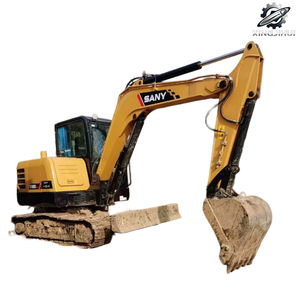 Excavatrice sur chenilles d'occasion SANY 60, marque chinoise d'origine, 6 tonnes, petite taille, excavatrice sur chenilles d'occasion - Product Image 2