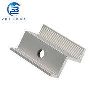 Abrazadera Solar ZhiBoDa de Aleación de Aluminio para Techo, Instalación Rápida, Duradera, Anticorrosión, Accesorios Fotovoltaicos