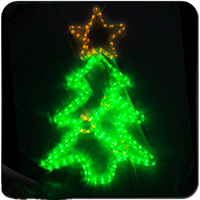 Arbre de Noël en métal coloré au design personnalisé, éclairage LED, IP65, télécommande, intensité réglable, durée de vie de 50 000 heures, mariage