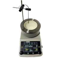 Agitador Magnético de Laboratorio TKA con Calentamiento por Cámara, Pantalla LCD, Control de Velocidad, Precisión de Temperatura de 0.1°C, 50-2000 rpm